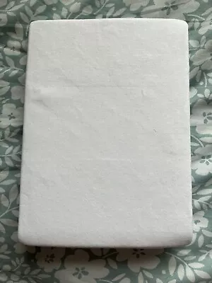 Mamas And Papas New White Travel Cot Sheet Never Used • £5