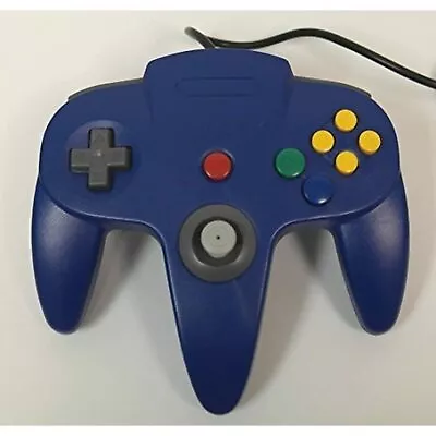 Nintendo Blue Replacement Controller For N64 Brand New 3984 • $12.89