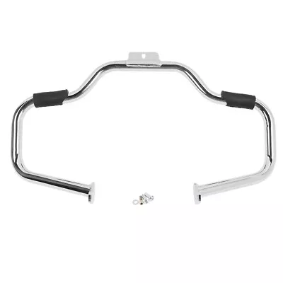 Mustache Engine Guard Crash Bar Fit For Harley Heritage CVO Softail Fatboy 00-17 • $84.80