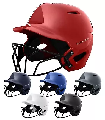 Evoshield XVT Luxe Fitted Softball Batting Helmet With Mask • $44.99