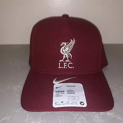 $64.95 • Buy Nike Liverpool FC LFC Classic '99 Ball Cap SnapBack Hat Klopp Red OSFM NWT New