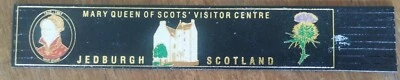 £3.99 • Buy Mary Queen Of Scots Visitor Centre 👑 Jedburgh Vintage Leather Bookmark GVC! B39