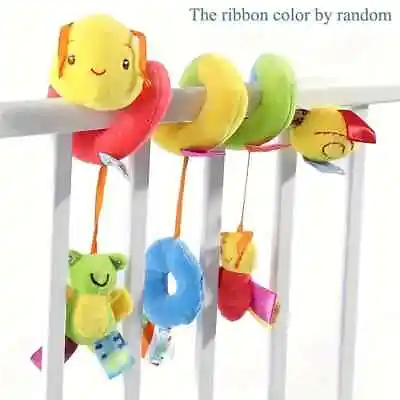 Cartoon Insect Stroller Hanging Stuffing Wrap Spiral Childrens Toy NEW • £12.99