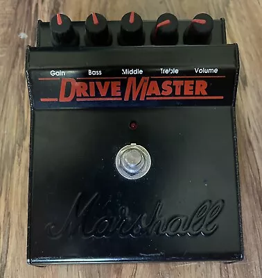 1990s Vintage Marshall Drive Master Guitar Pedal Overdrive Distortion  • $95