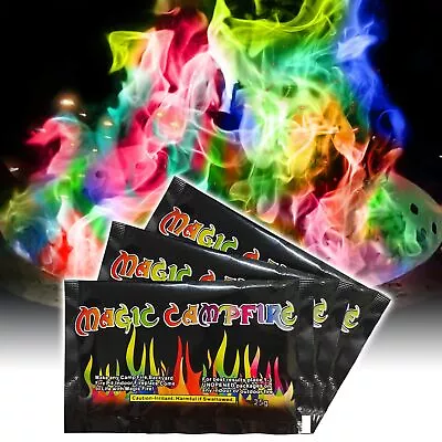 HGD (25 Pack) Magic Campfire Fire Color Changing Packets Fire Pit Fire Color ... • $14.99