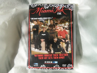£3 • Buy Miami Ink - Series 5 - Complete (DVD, 2009, 3-Disc Set, Box Set)