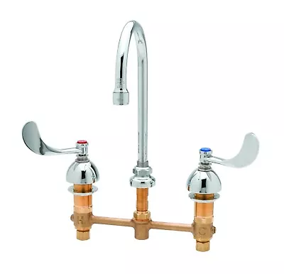 T And S Brass B-2866-05 Deck Mounted Medical Faucet - Chrome • $355.16