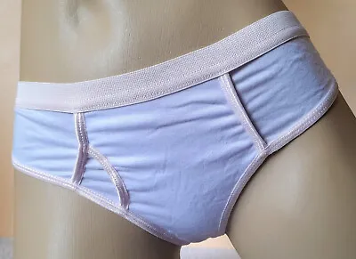 $4.53 • Buy X2 Cute Ladies Girls Y Front Style POCKET PANTS Low Rise Thong Brief Stretch OS