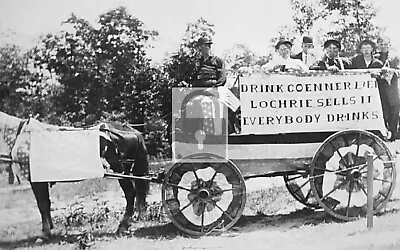 Horse Drawn Parade Float Goenner Beer Johnstown Pennsylvania PA Reprint Postcard • $9.99