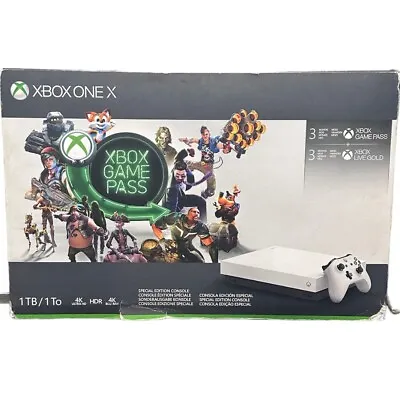 Boxed: Microsoft Xbox One X (1TB White) • £119.99