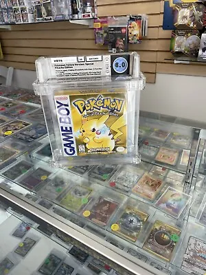 Pokémon Yellow Version CIB (Gameboy 1999) WATA 8.0 • $2700