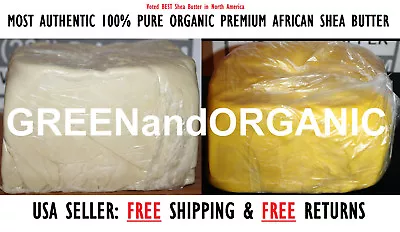 $26.87 • Buy 5 Lbs African Shea Butter 100%Pure Raw Organic Unrefined Bulk Wholesale 5Lb/5 Lb
