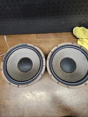 Pair Of Vintage Ohm 10  Inch  Woofers  TDCVIW 1377303 Model D • $89.99