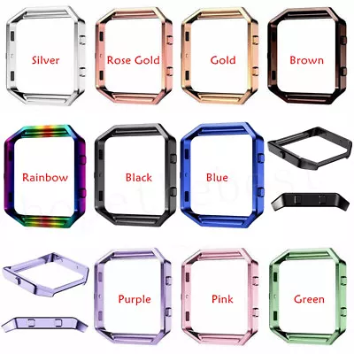 $14.07 • Buy Stainless Steel Wrist Band Bracelet Strap Metal Frame For Fitbit Blaze Tracker
