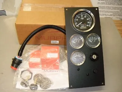 Murphy 30350663 Engine Control Panel Tach Hour Meter Volts Temp Pressure Gauge • $677.85