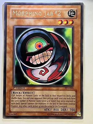 Yu-Gi-Oh! TCG MORPHING JAR #2 PSV-040 Pharaoh's Servent 1ST Edition Yugioh • $6.99