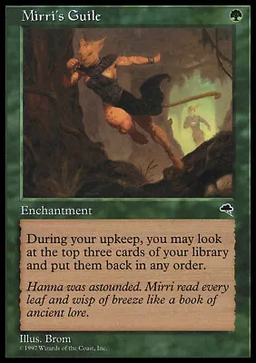 MTG MIRRI's GUILE ENGLISH PLAYED - MYRRI TRICK - YOU - MAGIC • $31.88