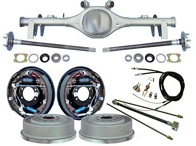 Currie 68-72 Gm A-body Rear End & 11  Drum Brakeslinesparking Cablesaxlesetc • $2899.99