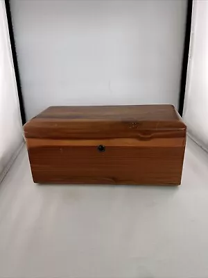 Vintage Lane Cedar Hope Chest Wooden Box Without Key • $22