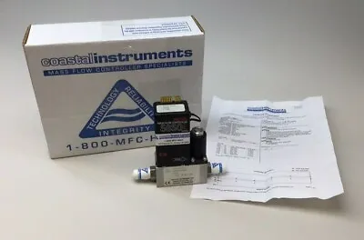 $299 • Buy Brooks 5850E Mass Flow Controller 1000 SCCM N2 Coastal Instruments Certificate