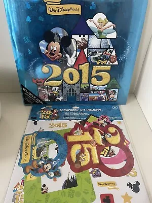 Walt Disney World Album Scrapbook 2015 W Paper Sticker Kit • £19.99