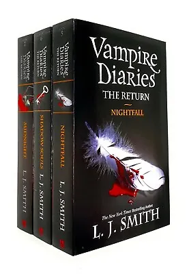 Vampire Diaries The Return Series-2 By L J Smith 3 Books (5-7) - Ages 12-17 - PB • £13.89