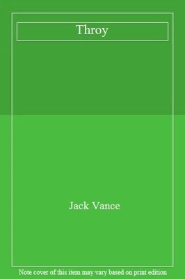 £75 • Buy Throy-Jack Vance