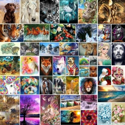 $10.89 • Buy 5D Diamond Painting Full Drill Rhinestone Embroidery Cross Stitch Arts Animal AU