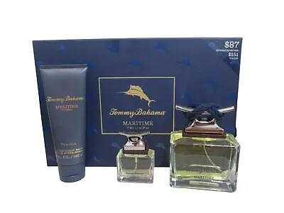 Tommy Bahama  Maritime Triumph Gift Set Men's 3Pc 4.2 + 0.5 EDC + 3.4 Balm • $36