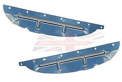 Pair Of Brand New Stainless Steel Front Splash Plates For MGB 1963-1980 • $159.95