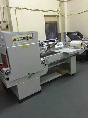 Shrink Wrap Machine  Shrink Wrapper L Sealer  Wrapping Tunnel  Exdemo £4600+VAT • £5520