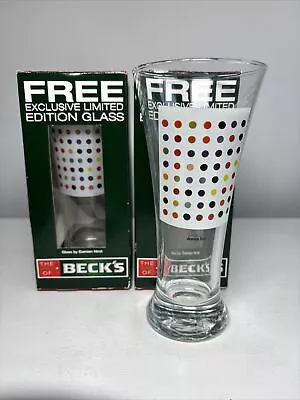 Becks Damien Hirst Opium Spot Glass X 2 - Brand New And Unused In Original Box • £24.95