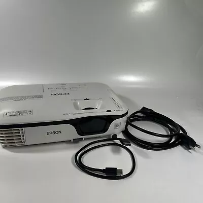Epson EX3212 H533A SVGA 2800 ANSI Lumens Projector 3000-3999 Lamp Hours TESTED • $37.41
