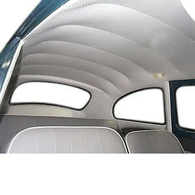 Empi 4392 Vw Bug  Ivory White Vinyl Headliner 1968-1977 Hard Top • $119.95