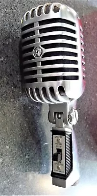 £267.25 • Buy Vintage Shure 55SW Unidyne Dynamic Microphone W/Box-Cable-Paperwork-Bag