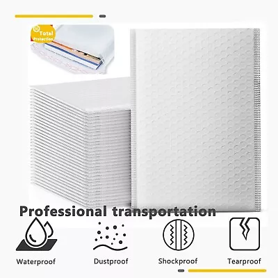 25/50/100/200 Bubble Mailers Padded Envelopes Shipping Packaging Bags Seal • $8.99