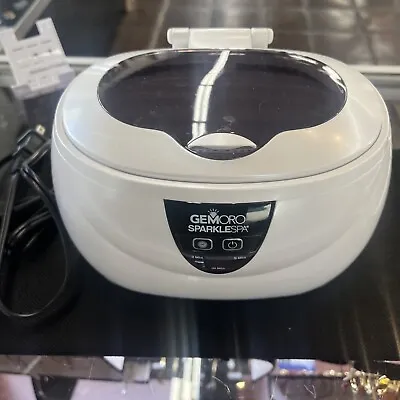 GEMORO SPARKLE SPA PEARL ULTRASONIC CLEANER. Easy To Use • $40