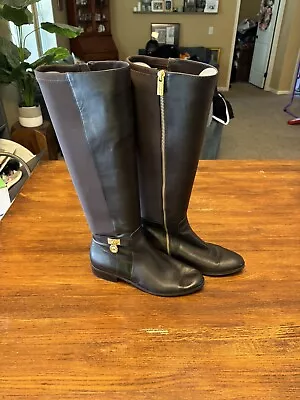 Michael Kors Hamilton Riding Boots Size 8 • $45