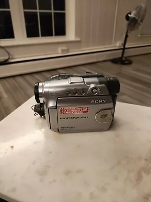 Sony Handycam DCR-DVD301 DVD Camera Mini DVD No Charger  • $40