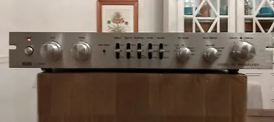 Vintage Eumig C-1000 Stereo DC Pre Amplifier Preamp Phono MM/MC Silver • $409