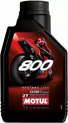 Motul 800-2t Road 100% Synthetic Premix 1-Liter • $24