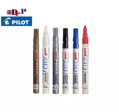 Uni-Ball Paint Marker Pen Fine PX-21 - Single Pen White /gold /silver/red/black • £3.55