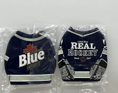 LABATT BLUE Lot Of 2 Real Hockey Since 1847 Can Koozie NOS Unused • $14.06