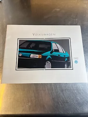 1992 Volkswagen VW Passat Corrado Jetta Golf GTI Fox Cabroilet Eurovan Brochure • $12