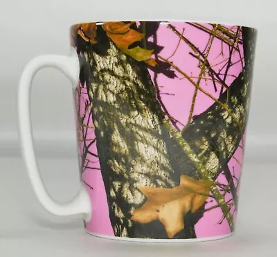 Mossy Oak Break-Up Infinity Pink Camouflage Ceramic Coffee Mug Tea Cup 14 Oz • $21.99