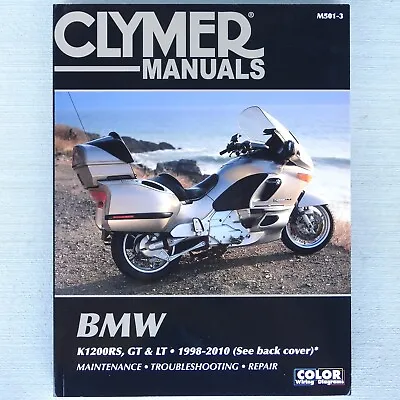 Bmw K1200 K 1200 K1200gt K1200lt K1200rs Gt Lt Rs Clymer Repair Manual M501 • $39.95