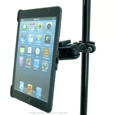 Secure Music Microphone Stand Mount With Dedicated Holder For IPad Mini • £32.99