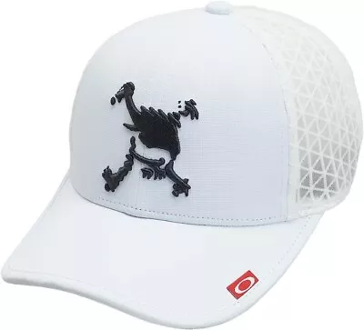 Oakley Skull Mesh Cap 23.0 FOS901393-100 Golf Sport Logo Adjustable White 23New • $65