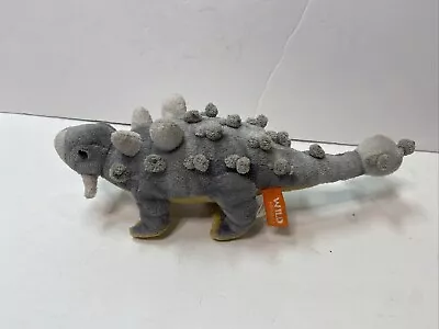 Wild Republic ANKYLOSAURUS 12” Stuffed Animal Plush Gray Dinosaur • $9.99