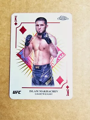 2024 Topps Chrome Ufc Islam Makhachev Kings Queens Case Hit Insert Rare Ssp ! • $83.99